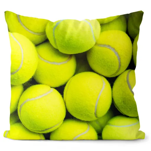 Polštář Tenisové míčky (Velikost: 55 x 55 cm)