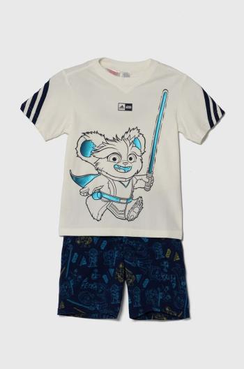 Dětská souprava adidas x Star Wars tmavomodrá barva