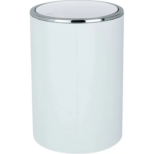 Wenko Odpadkový koš s výkyvným víkem Inca 5 l, bílá