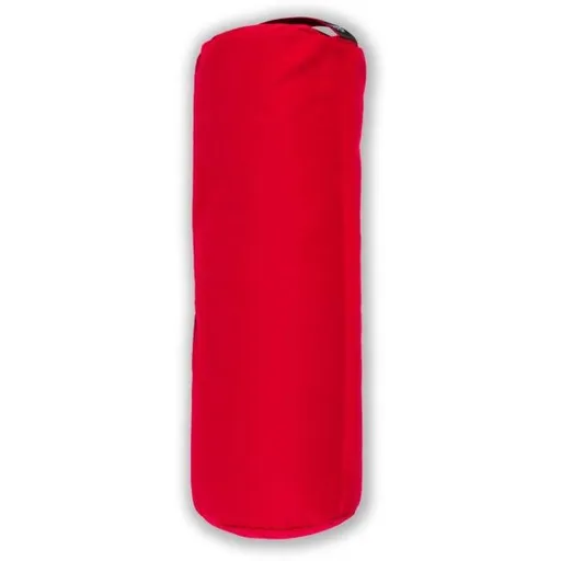 YOGGYS MEDITATION BOLSTER Meditační bolster, červená, velikost