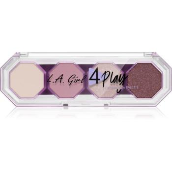 L.A. Girl Cosmetics 4 Play paletka očních stínů odstín So Sweet 3.2 g
