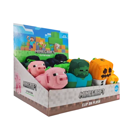 Minecraft plyšový přívěšek 1 ks