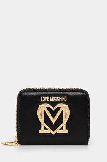 Peněženka Love Moschino černá barva, JC5713PP0L