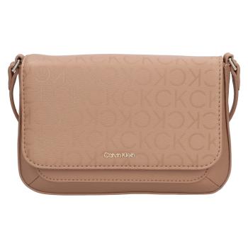 Dámská crossbody kabelka Calvin Klein Gill - světle hnědá