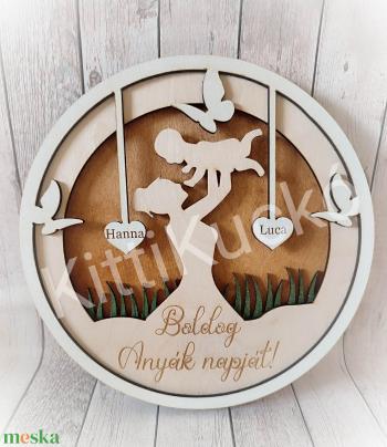 Anyák napi 3d-s dísz
