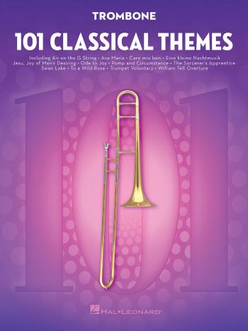 Hal Leonard 101 Classical Themes for Trombone Noty