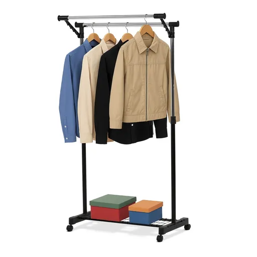 Stojan na oblečení 84511 BK, černá