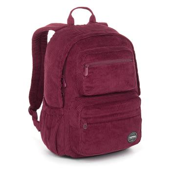 Manšestrový batoh vínový Topgal FINE 25063