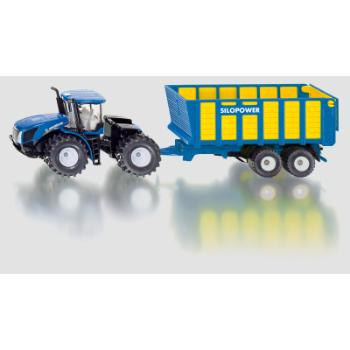 Traktor New Holland s přívěsem Joskin, 1:50