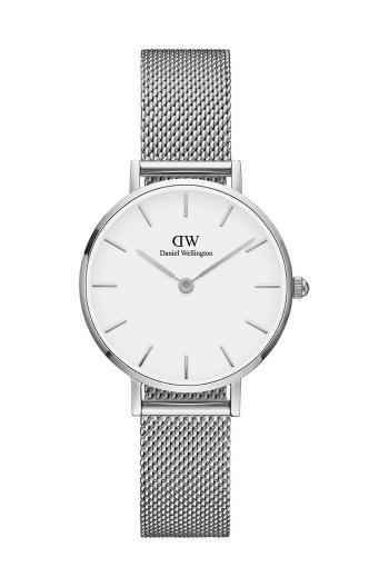 Hodinky Daniel Wellington Petite 28 Sterling stříbrná barva