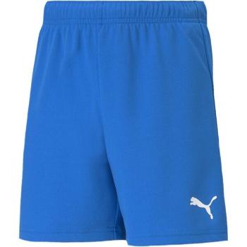 Puma TEAMRISE SHORTS Juniorské šortky, modrá, velikost