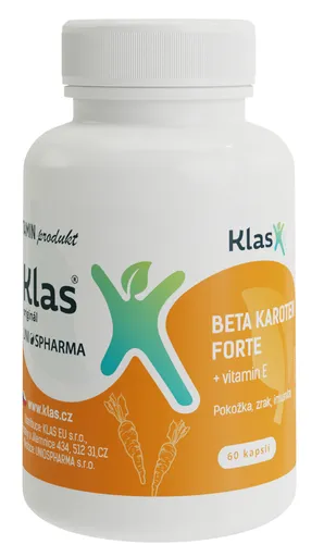 Klas Beta karoten forte 60 kapslí