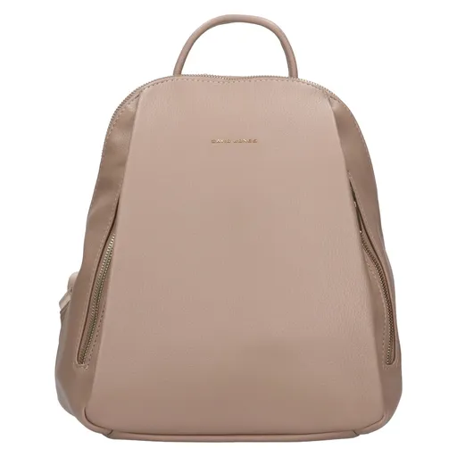 Módní dámský batoh David Jones Isibela - tmavě béžová