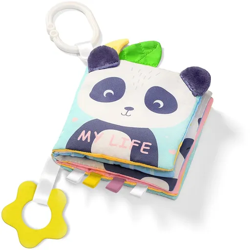 BabyOno Have Fun My Life kontrastní edukativní knížka 1 ks