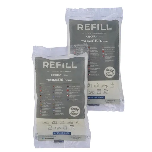 Everbrand náhradní sáčky do pohlcovače vlhkosti Absodry Duo Family Bag 6-series, 2 x 600 g