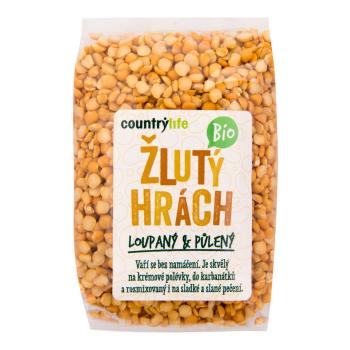 Hrách žlutý půlený 500 g BIO   COUNTRY LIFE