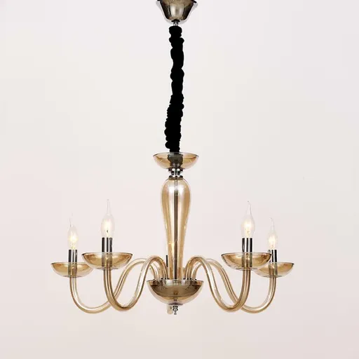 ACA Lighting Crystal závěsné svítidlo BLK82185PCNC