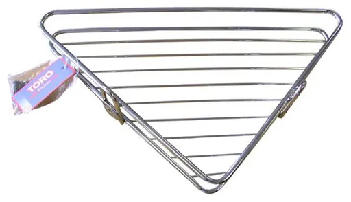 Rohová polička do koupelny TORO 34x25cm