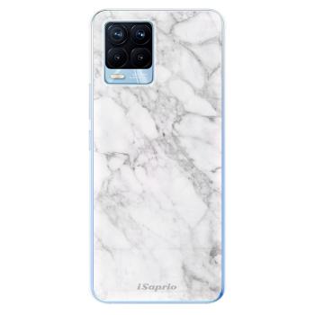 Odolné silikonové pouzdro iSaprio - SilverMarble 14 - Realme 8 / 8 Pro