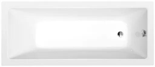 POLYSAN NOEMI obdélníková vana 170x70x39cm, bílá 71708