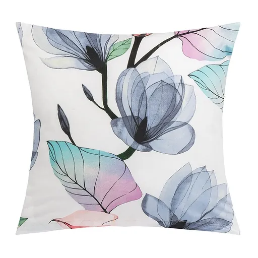 Bellatex Povlak na polštářek Louka modrá, 40 x 40 cm