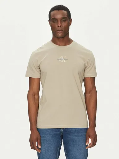 Calvin Klein pánské béžové tričko J30J325649 2XL