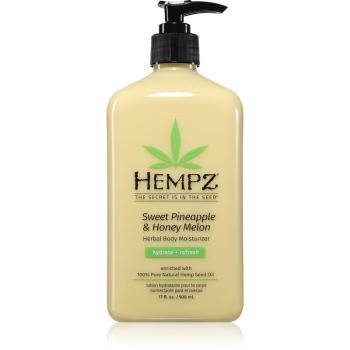 HEMPZ Sweet Pineapple Honey Melon hydratační tělové mléko 500 ml