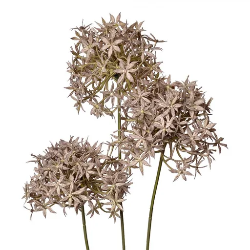 Dekorace umělá květina s fialkovými květy - 62 cm Clayre & Eef