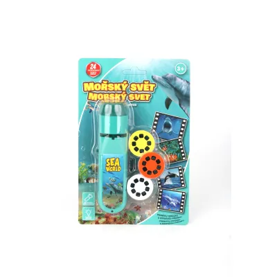 Baterka a projektor mořská zvířata
