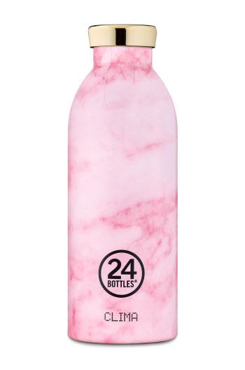 Láhev 24bottles Clima Pink Marble 500ml Clima.500.Pink.Marble-PinkMarble