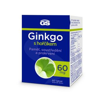 GS Ginkgo 60 mg s hořčíkem 60 tablet