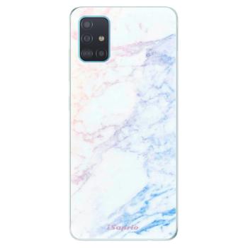 Odolné silikonové pouzdro iSaprio - Raibow Marble 10 - Samsung Galaxy A51