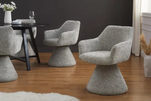 Otočné jídelní křeslo AURELIA Dekorhome