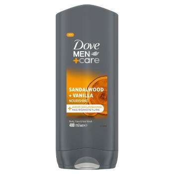 Dove Men+Care férfi Tusfürdő Sandalwood + Vanilla 400ml