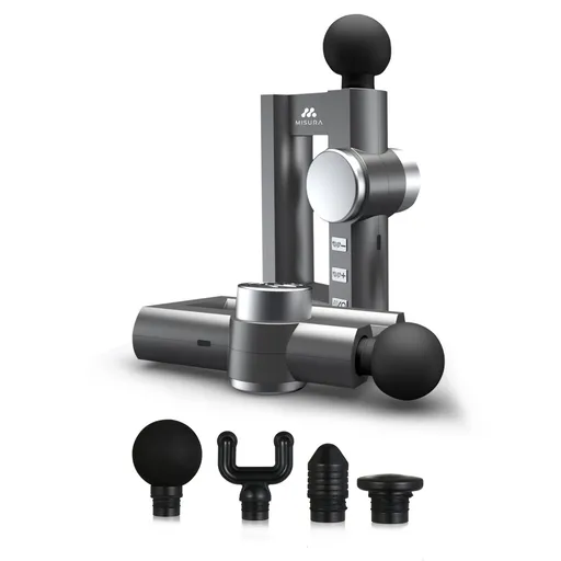 MISURA Masážní pistole MB2 s funkcí hloubkového nahřívání-GRAPHITE