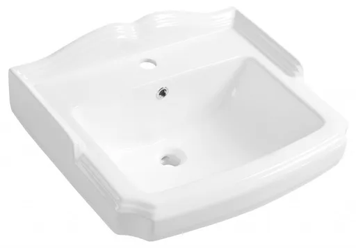 AQUALINE ANTIK keramické umyvadlo, 58x47cm, bílá AK102