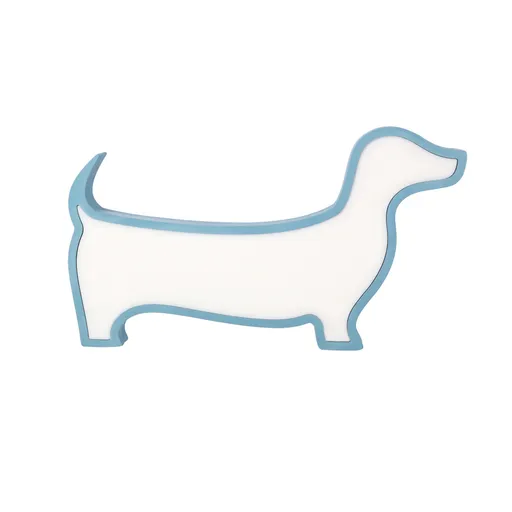 LED stolní lampa DOG IQ KIDS modrá