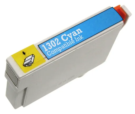 Epson T1302 azurová (cyan) kompatibilní cartridge