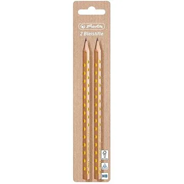 HERLITZ Pure Glam HB, trojhranná - balení 2 ks (50022229)