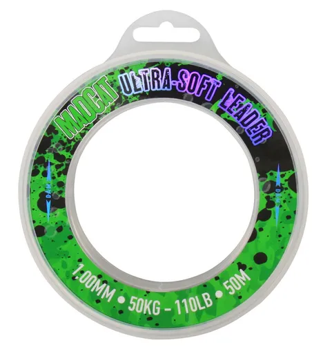 Madcat vlasec ultra soft mono leader - průměr 1,15 mm / nosnost 160 lbs / návin 50 m