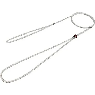 Bafpet Předváděcí vodítko Lanko - Bílá, 3mm × 140cm, 15221 (15221_BILA)