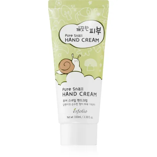 esfolio Pure Skin Pure Snail krém na ruce se šnečím extraktem 100 ml