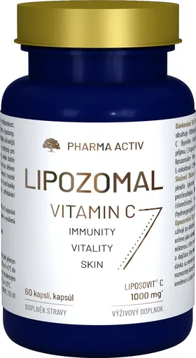 Pharma Activ Lipozomální vitamín C 1000 mg 60 kapslí