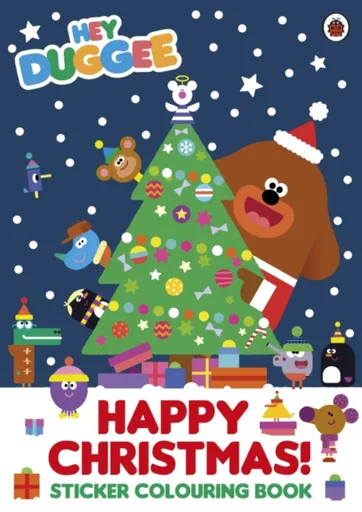 Hey Duggee: Happy Christmas! Sticker Colouring Book - Hey Duggee