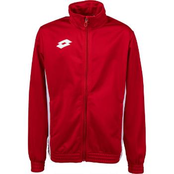 Lotto DELTA FULL-ZIP TOP Chlapecká mikina, červená, velikost