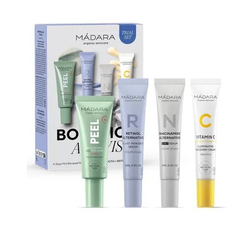 MÁDARA Botanic Activist mini sada na obnovu pleti 4 ks