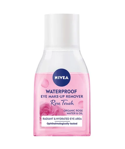 Nivea Rose Touch dvoufázový odličovač očí 100 ml