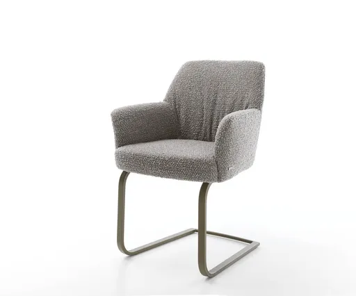 Jídelní židle Xana-Flex s područkami konzolová podnož plochá