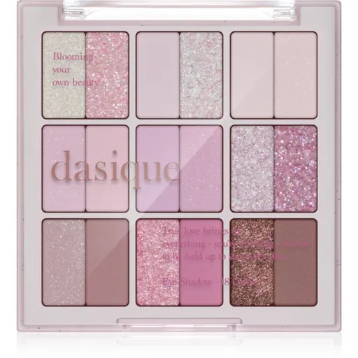 Dasique Eye Shadow Pallete paletka očních stínů odstín 18 Berry Smoothie 7 g