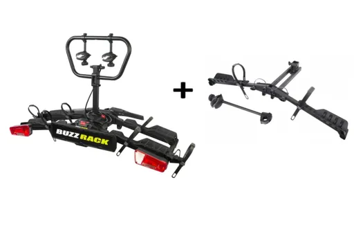 Nosič elektrokol na tažné zařízení BuzzRack Scorpion Pro 2 (2+1 kolo)